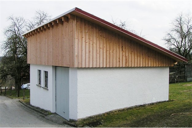 Umbau einer bestehenden  Garage zur optimalen Nutzung einer Photovoltaikanlage
